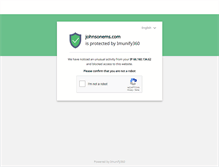 Tablet Screenshot of johnsonems.com
